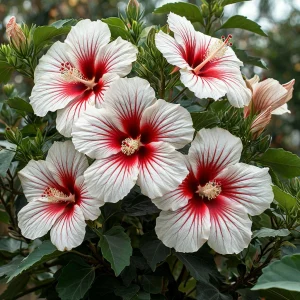 Гибискус Рэд Элеганс купить по цене от 380р. в интернет-магазине «Посадика» с доставкой почтой в в Керчье и по всей России – [изображение №1].