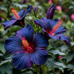 Гибискус Саншайн Кисс купить по цене от 450р. в интернет-магазине «Посадика» с доставкой почтой в в Керчье и по всей России – [изображение №1].